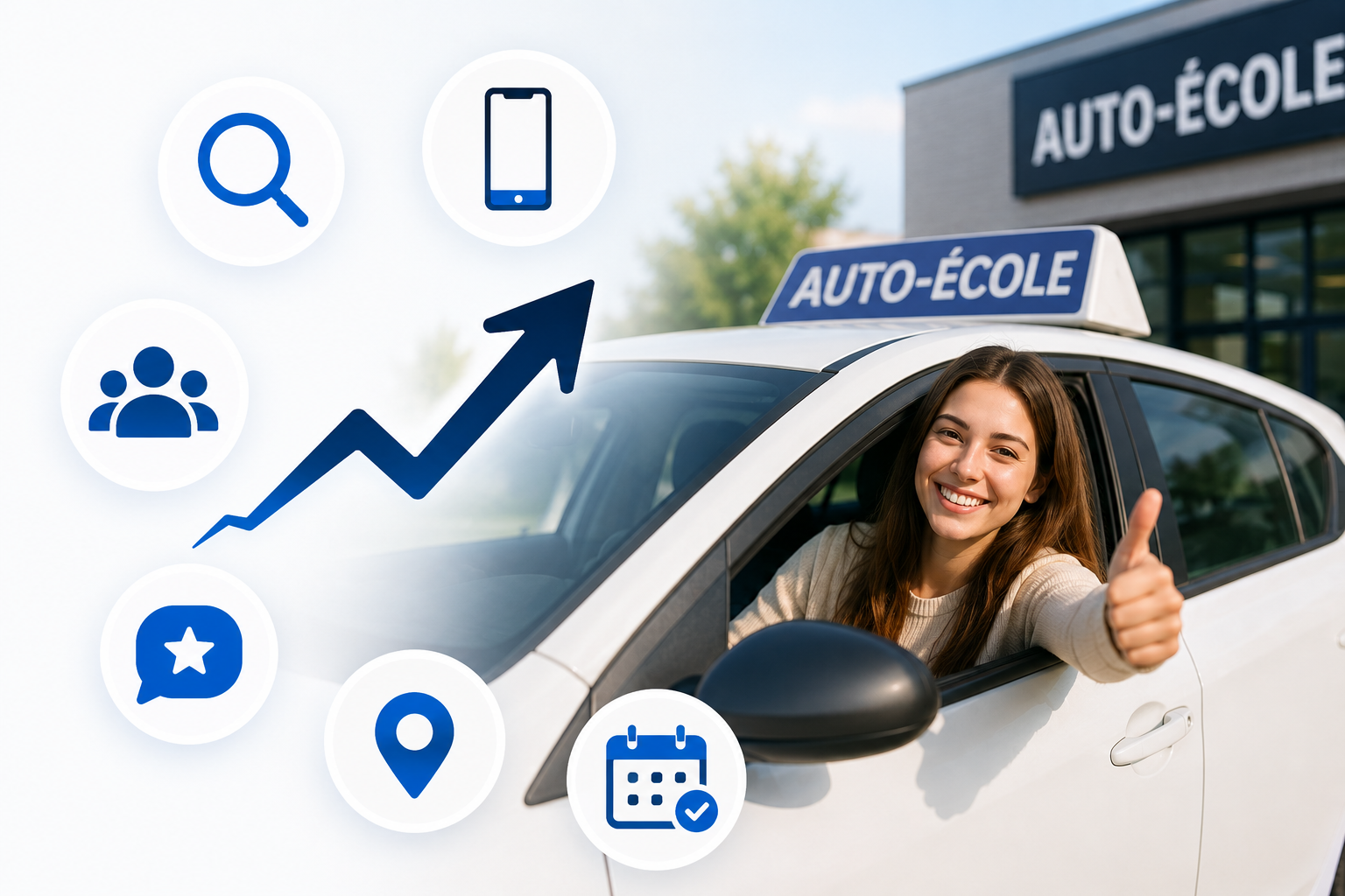 Comment trouver plus d’élèves pour son auto-école en 2026 (sans exploser son budget)